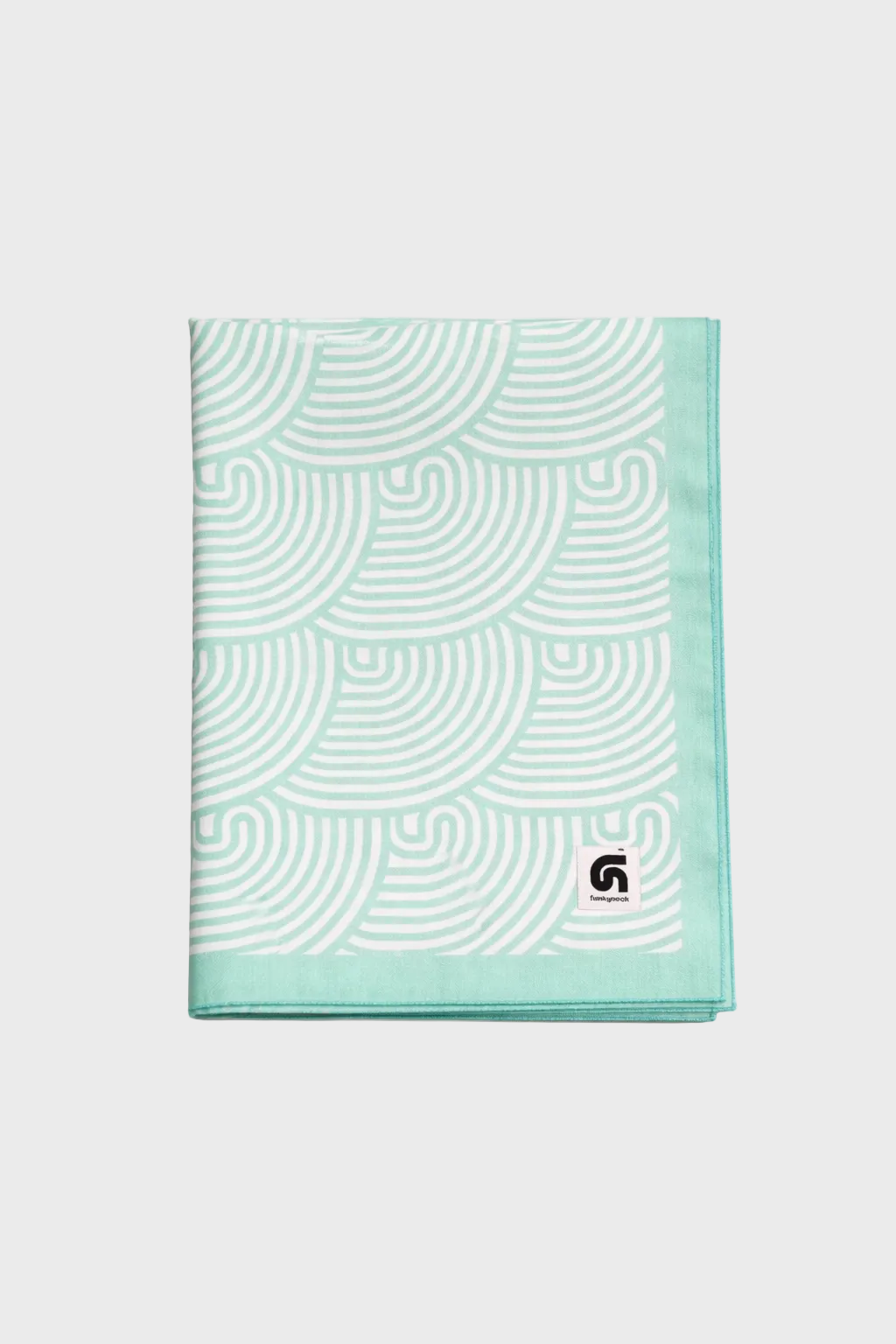 FFular Ona Green verde y beige doblado de la colección Iconea de FunkyNeck