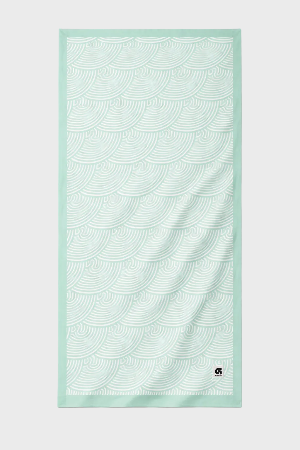 Fular Ona Green completo verde y beige de FunkyNeck