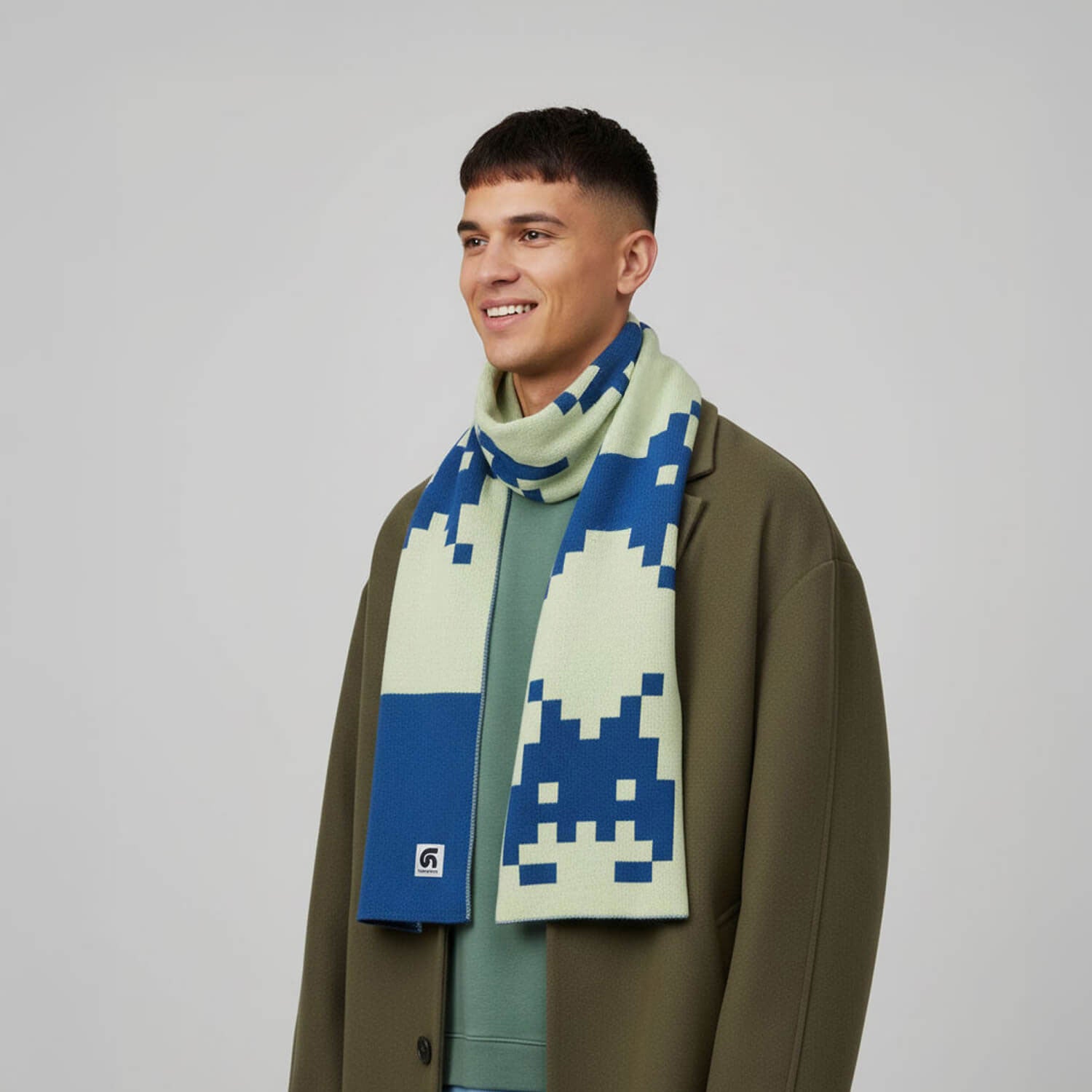 Retro Invaders Funkyneck Scarf