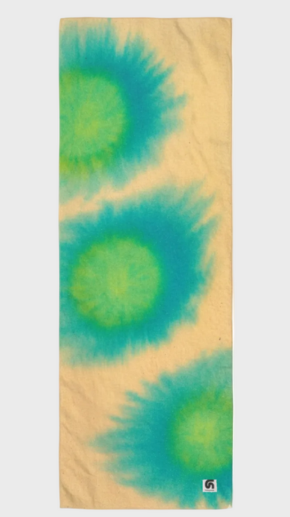 Fular Mint completo verde menta, turquesa y beige de FunkyNeck