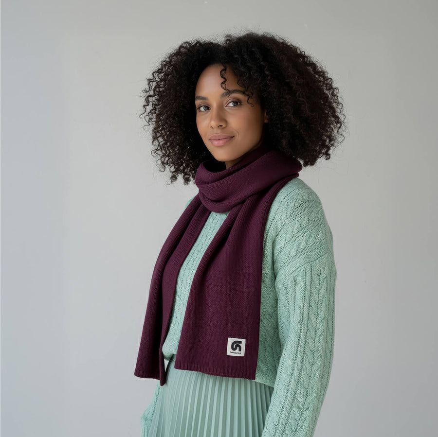Bufanda Funkyneck Plum Caspia