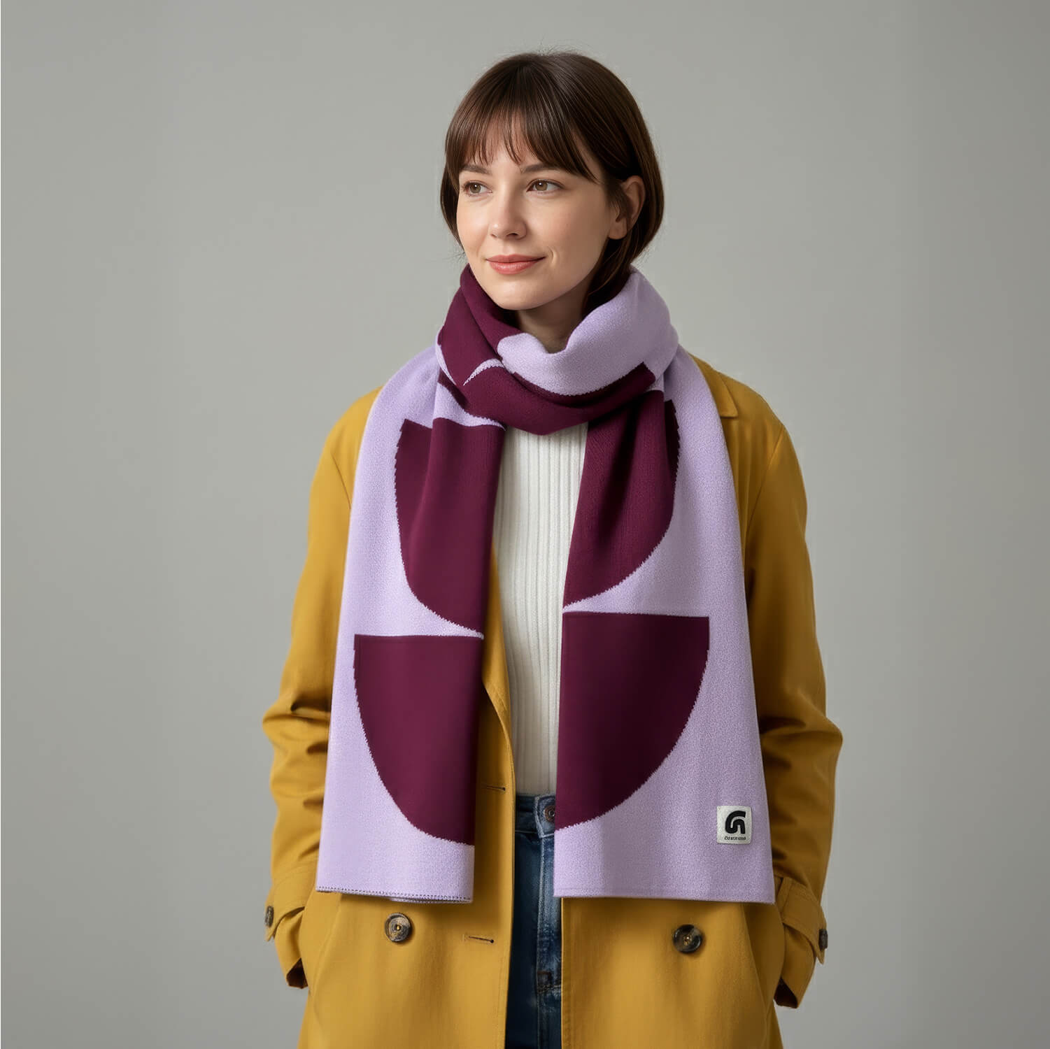 Bufanda Funkyneck Curved Line