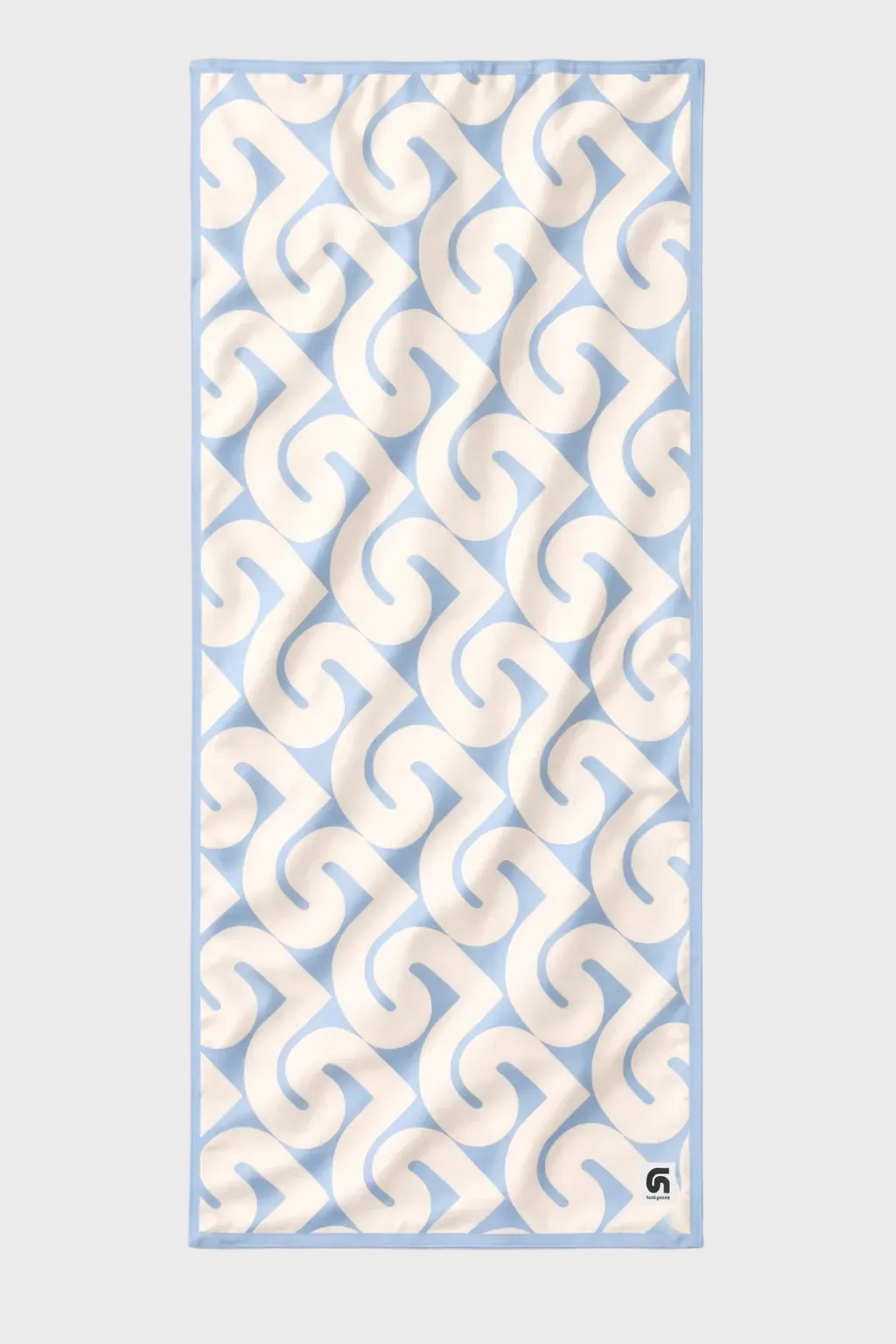 Fular Unida Blue completo azul y beige de FunkyNeck