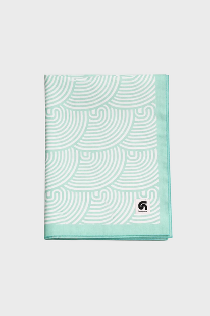 FFular Ona Green verde y beige doblado de la colección Iconea de FunkyNeck